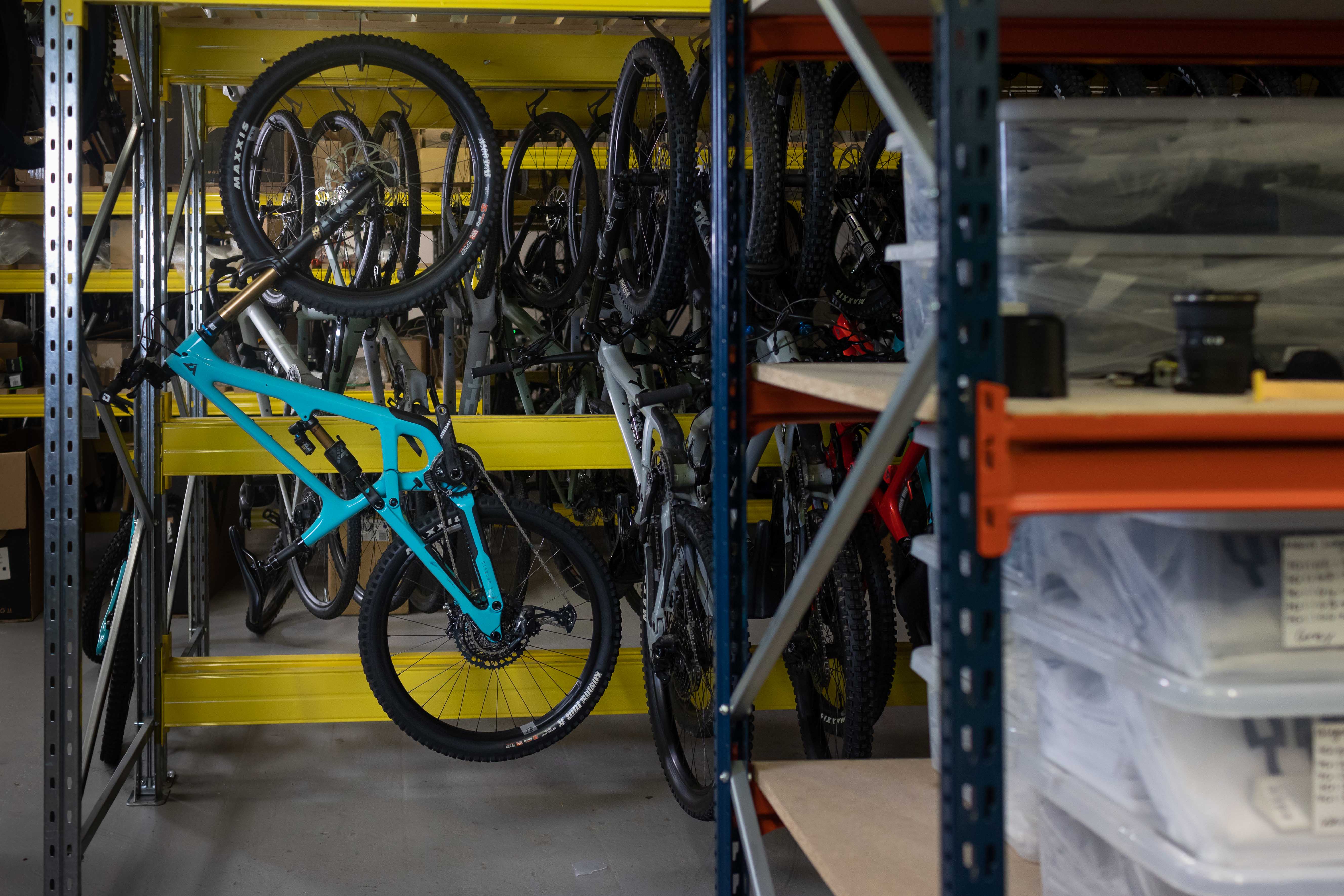 bike storage system also can be used as a display unit